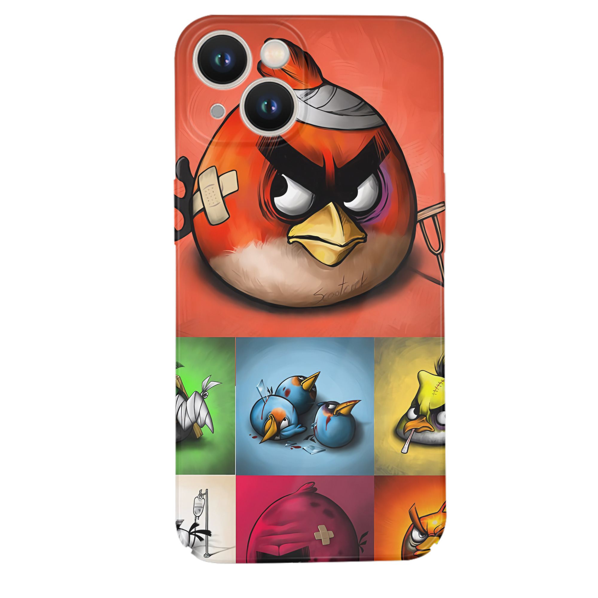 （画像用） Angry Birds アングリーバード 【iPhone 14シリーズ対応】ハードケース